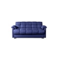 thumbnail image 2 of Sofá Cama de Lino Azul Makora Modelo Meraki Varias Posiciones, 2 of 9