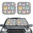 thumbnail image 2 of Qekee Cute Geese Foldable Car Sun Shade - 2-Pack, Car Windshield Sunshades, Foldable - Medium, 2 of 7