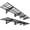 Black-2 pack-1x6 ft, variant on Black 2 pack-1x4 ft Wall Mounted Floating Shelves