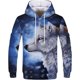thumbnail image 1 of Xishao Sudadera con Capucha De para Hombre, Ropa De Calle Holgada con Estampado De Lobo En 3D, Ropa De Calle Divertida De Animal, Hip Hop, Primavera Y Otoño 1278 M 1278 M Xishao ropa, 1 of 2