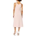 thumbnail image 4 of Dress the Population Women's Emily Sleeveless FIT & Flare Button Detail MIDI Dress Dress, Powder Blush, M, 4 of 4