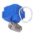 thumbnail image 3 of Hydraulic Fitting,Motorized Ball Valve Stainless Mini Electric Ball Valve Stainless Steel Motorized Ball Valve Built for Precision, 3 of 7