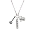 thumbnail image 2 of Delight Jewelry Silvertone Banjo Always My Mother Bar Zoe Necklace, 2 of 4