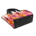 thumbnail image 3 of Lsque Digital Nomad Pink Landscape Pattern Leather Rivet Shoulder Bag – Elegant Genuine Leather & Microfiber PU Crossbody with Detachable Adjustable Strap, 3 of 5