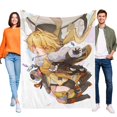 thumbnail image 1 of Honkai: Star Rail anti-pilling, suave, ligera, esponjosa y acogedora de lujo para hogar y cocina – Perfecta para niños y adultos,120x180cm, 1 of 6