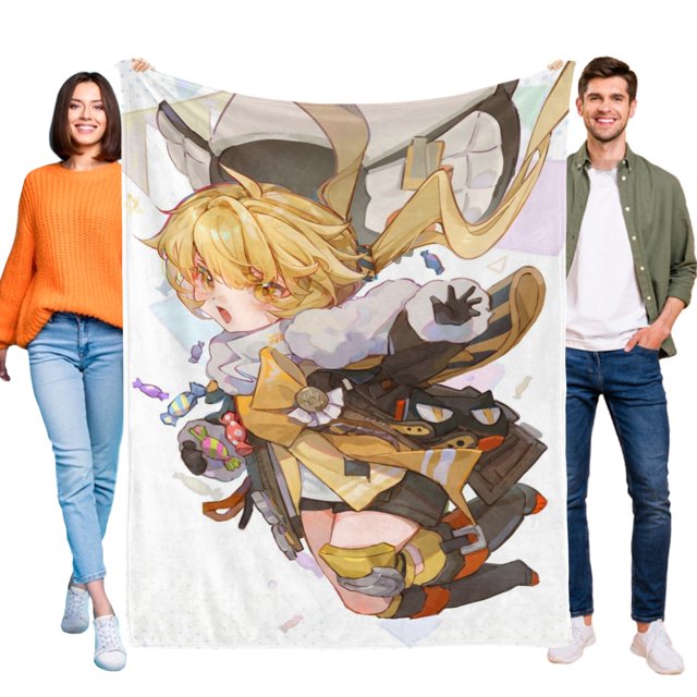 Honkai: Star Rail anti-pilling, suave, ligera, esponjosa y acogedora de lujo para hogar y cocina – Perfecta para niños y adultos,120x180cm