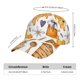 thumbnail image 2 of Fotbe Honey Bee Set Gorro Clásico de Béisbol, Gorra Ajustable con Broche Snapback, Gorro de Exterior de Algodón Suave, 2 of 6