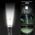 Rechargeable Flashlight High Lumens Zoomable Best Floodlight Spotlight