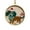 B_79830V, variant on French Bulldog Christmas Ornament, Unique Beach-Themed Glass Decoration, Holiday Tree Hanging Gift, Pet Lover Keepsake