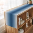 thumbnail image 6 of Table Runners 108 Inches Long Dress Scarves, Navy Blue Grey Ombre Farmhouse Coffee/Dining/Kitchen Table Runner for Living Room, Farmhouse Gradient Minimalist 13x108 Inch, 6 of 9