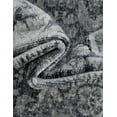 thumbnail image 4 of Unique Loom Chateau Collection Area Rug - Grant (4' 1" Round Dark Blue/Gray), 4 of 7