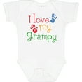 thumbnail image 3 of Inktastic I Love My Grampy Grandchild Boys or Girls Baby Bodysuit, 3 of 5