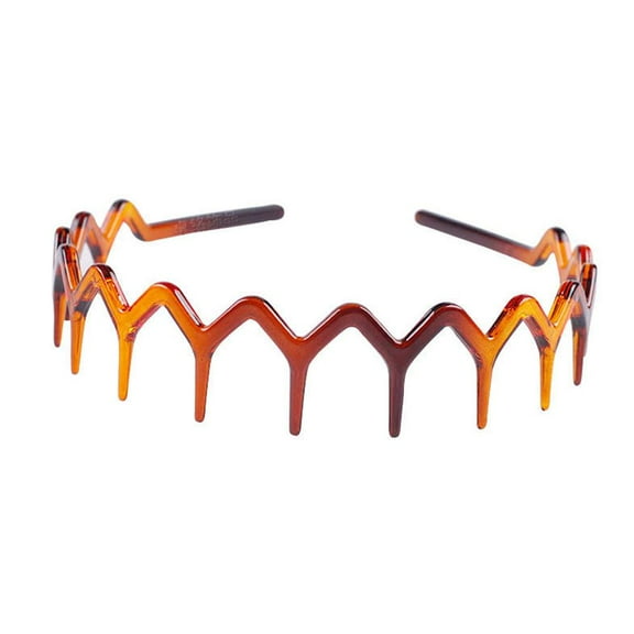 1/2x Plastic Headbands Alicebands Grip Teeth Spiky Hair Accessories Girls Ladies H7L8
