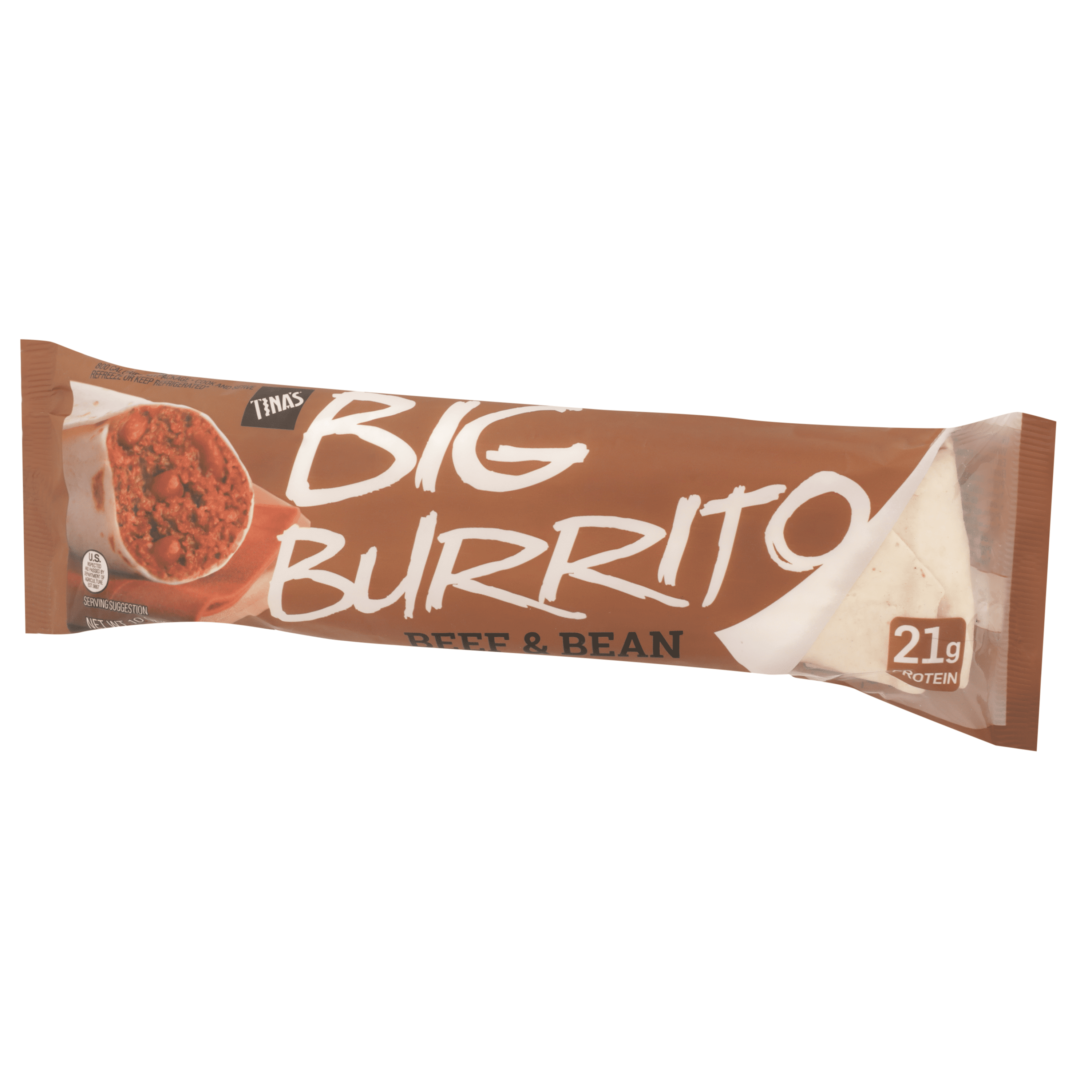 Tina's Big Burrito Deli Beef & Bean 10oz