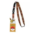 thumbnail image 6 of Pokemon 133 Eevee ID Badge Holder Lanyard With Rubber Charm and Break Away Clip, 6 of 7