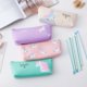 thumbnail image 2 of Estuche para lápices de unicornio, material escolar Kawaii, bolsa para cosméticos de PU, bolsa con cremallera para papelería NikouMX Muebles, 2 of 8