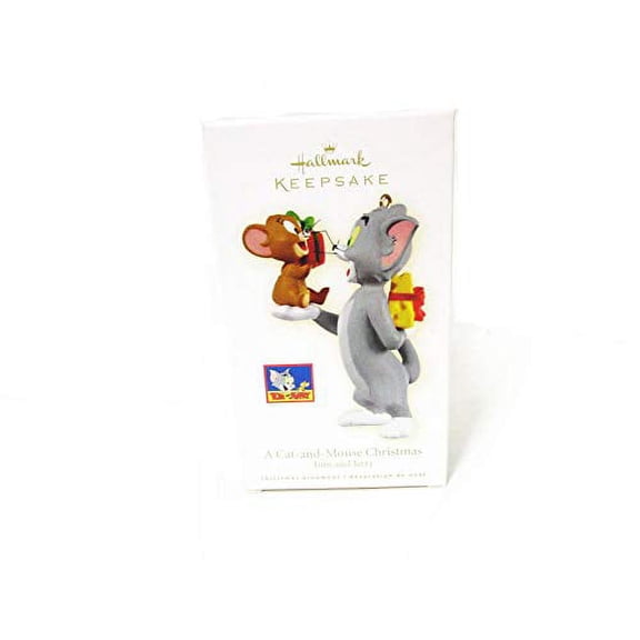 A Cat-and-Mouse Christmas 2009 Hallmark Ornament