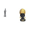 thumbnail image 1 of Estatua de Guan Yin,Estatua de Guan Yin para decoración del hogar.,Estatua de mujer africana,Estante de oficina con estatua de mujer africana,Adorno de figura de resina delicado para el hogar, 1 of 8