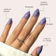 thumbnail image 3 of Press-On Nails Glamnetic Periwinkle Short Almendra Morado, 3 of 6