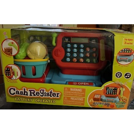 Cash Register-Battery Operated