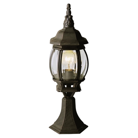 Open Box Trans Globe Lighting 4070 Francisco 4 Light 30" Tall Outdoor Pier Mount Post Light - Rust