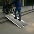thumbnail image 4 of Titan Ramps 4 Foot Single-Fold Aluminum Wheelchair Ramp, 600 Pound Capacity, 4 of 12
