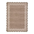 thumbnail image 6 of Funslane 2' x 6' Washable Scalloped Runner Rug, Modern Neutral Farmhouse Floor Carpet, for Entryway Bedroom Kitchen, Tan, 6 of 6