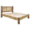thumbnail image 6 of Montana Woodworks Glacier Country Solid Wood Full Platform Bed in Brown, 6 of 10