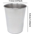 thumbnail image 2 of 2PCS Stainless Steel Shatterproof Pint Cups Drinking Glasses for Home and Travel, 2 of 6