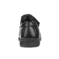 thumbnail image 3 of Josmo Toddler Boys’ Double Hook And Loop School Dress Shoes, Black  3, 3 of 5