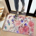 thumbnail image 2 of Pioneer Flower Floral Print Pattern Door Rugs,Washable Non Slip Door Mats Indoor,Decorative Door Mats,Entry Mat Indoor for Entrance,Bedroom,Kitchen,Bathroom,20"x32", 2 of 6