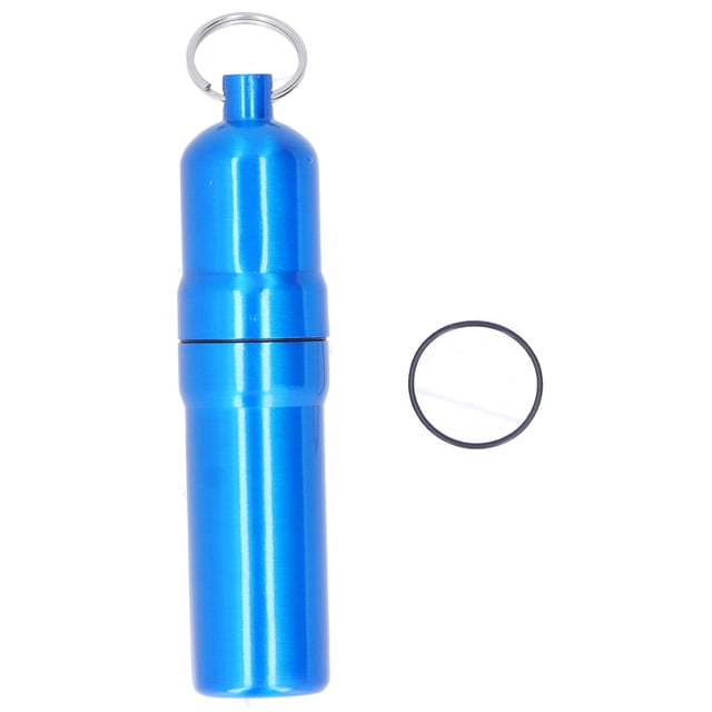 Llavero con soporte para pastillas pastillero pequeño funcional a prueba de compresión confiable con diseño único para cigarrillos para gente de negocios ANGGREK Otros