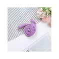 thumbnail image 5 of INSPIRE CHIC 70cm Women Scarves Plain Solid Color Pure Square Neck Scarf Neckerchief Purple, 5 of 5