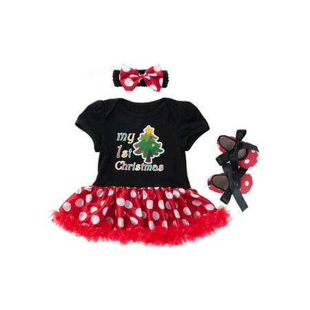 

Glonme Newborn Bodysuits One Piece Bodysuit Crew Neck Onesies Party Casual Romper Pullover Buttons Jumpsuit Santa Tree 73cm