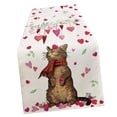 thumbnail image 2 of Camino de mesa Macarena 72 pulgadas para San Valentín Decoración de mesa de comedor, 2 of 7