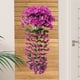 thumbnail image 1 of Flores colgantes de imitación de violetas, decoración colgante de imitación de violetas artificiales, flores de violetas de seda, violetas grandes de imitación, decoración para fiestas en el, 1 of 9