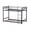 Black-b, variant on Aukfa Twin over Twin Metal Bunk Bed, Convertible Bunk Bed Frame Separates into 2 Twin Beds, Space-Saving, Black