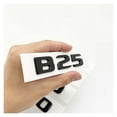 thumbnail image 6 of Glossy Black Letters B25 30E 900 850 800 700 ABS Emblem Fit For Mercedes Fit For Benz Brabus E W212 W213 Car Trunk Badge Logo Sticker, 6 of 6