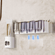 thumbnail image 2 of Porta Cepillos Dispensador Dentales De Pasta Con 4 Vasos Blanco, 2 of 5