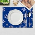 thumbnail image 2 of WEGFTDUOP Christmas Placemat Table Mat Christmas Home Living Room Decoration Placemat, 2 of 6
