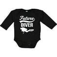 thumbnail image 3 of Inktastic Future Diver Scuba Diving Boys or Girls Long Sleeve Baby Bodysuit, 3 of 5