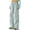 Gray Blue, variant on Women's Baggy Cargo Pants Ladies Hiking Track Pants Parachute Pants Waist drawstring Outdoor Quick Dry Waterproof Trousers with Zipper Pockets Y2K Streetwear XL