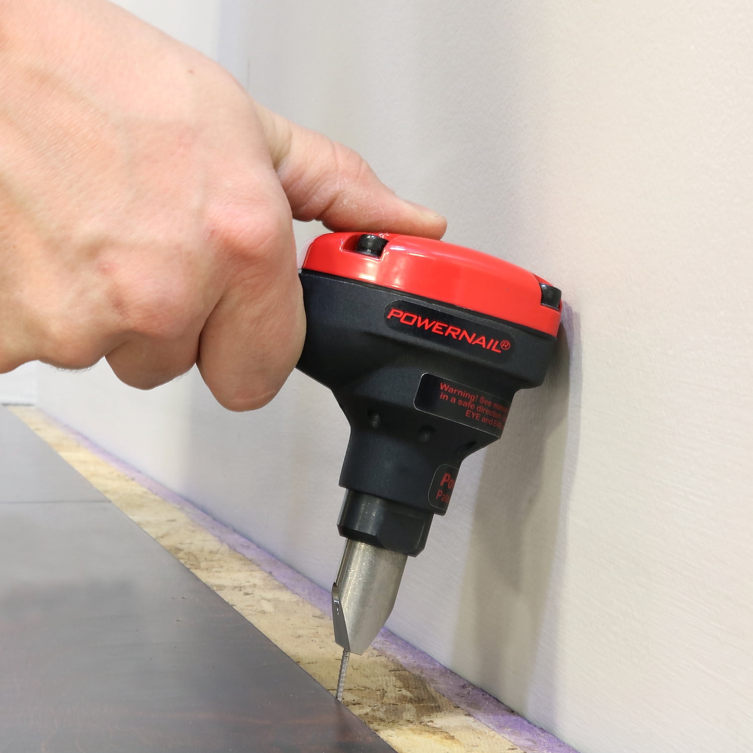 Powernail PALM001 Pneumatic PowerPalm 16-Gauge/18-Gauge Cleat Flooring Nailer (Compatible with both L-Cleats & T-Cleats)