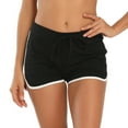 thumbnail image 2 of HDE Women Dolphin Shorts Running Workout Clothes Black Extra Large, 2 of 6