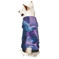 thumbnail image 5 of Uemuo Mystical White gorilla Jungle for Winter Dog Hoodie Sweatshirts with Pockets Warm Dog Clothes for Small Dogs Chihuahua-X-Small, 5 of 8