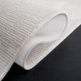 thumbnail image 5 of Safavieh Diamond Varvara Solid Polyester Area Rug, Ivory/Beige, 5'3" x 7'6", 5 of 11