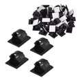 thumbnail image 1 of 70 abrazaderas de plástico autoadhesivas rectangulares para cables (50 de 90 x 18 cm y 20 de 14 x 19 mm), 1 of 8