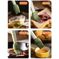 thumbnail image 4 of Olive Oil Cake Frosting Bags Kitchen Spatula Rack Grilling Brush Nylon Meat Marinade Container Silicone Basting Brush Baking Brush For Cooking Hand Peeler Automatic Peeler Baking Brush Small, 4 of 8