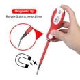 thumbnail image 4 of Tournevis Isolé 500V Testeur de Tension 2-en-1 Réversible Magnétique Fentes et Croisé Tournevis Électroprobe Multi Tournevis, 4 of 8