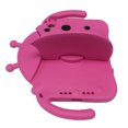 thumbnail image 4 of ELEHOLD Cute Kids Case for iPad 9th/8th/7th Generation iPad 10.2 inch Case Beetle Wings Design Handle Grip Kickstand Function Shockproof Protective Case for iPad 10.2" 2021/2020/2019,Hotpink, 4 of 8